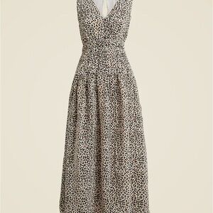 Leopard Print Maxi Dress